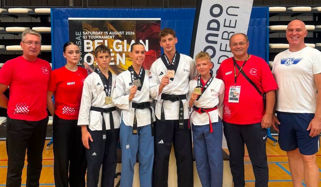 Zagrepčani odlični u sklopu reprezentacije – donose tri medalje iz Belgije